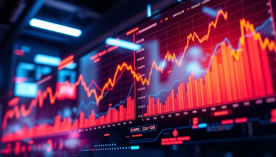 Abstract monetary policy review April 2025 digital art.