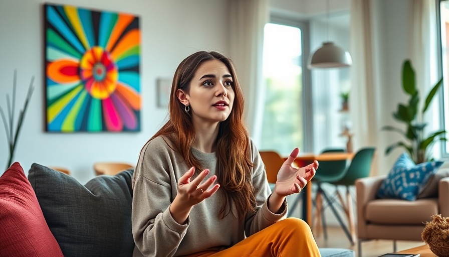 Investing in Unique Real Estate with vibrant art and cozy modern interior.