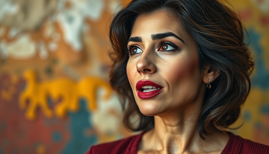 Confident woman discussing mental health after divorce.
