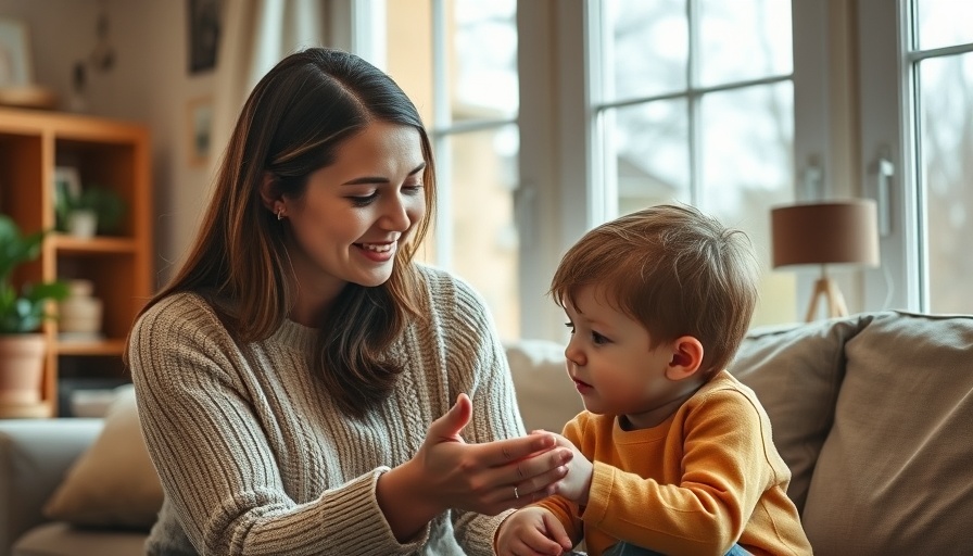 Simply Listening for Parents: Attentive young woman with child in cozy room.