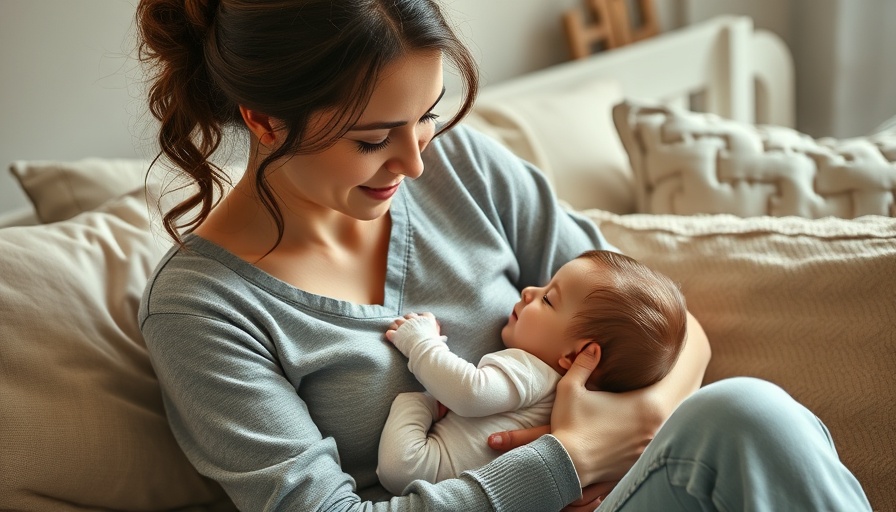 Mother breastfeeding baby, illustrating lactation consultations benefits.