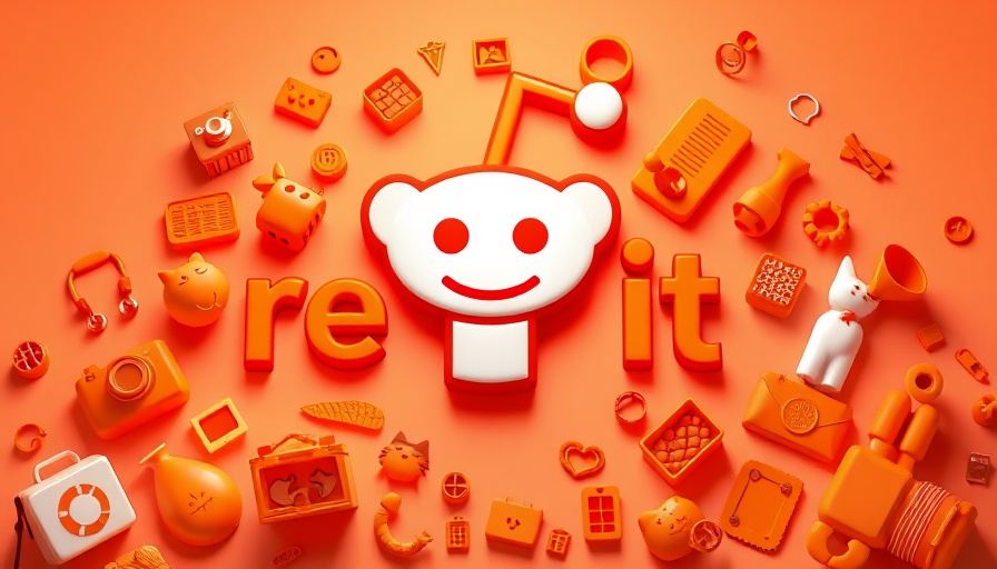 Reddit logo with playful 3D shapes for subdomain ranking discussion.
