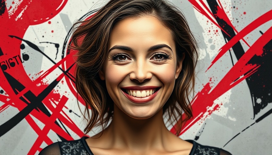 Inclusive Digital Marketing Strategies artistic portrait of a smiling woman