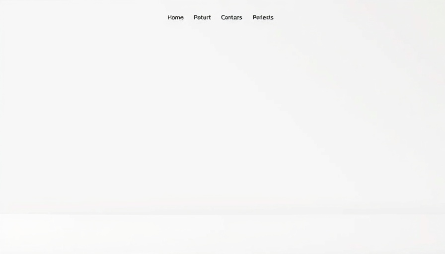 Minimalist web page design with placeholder elements.