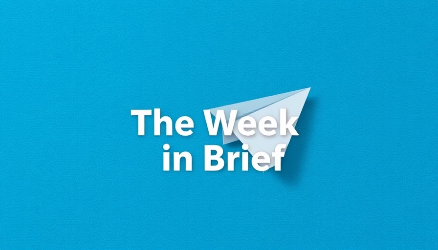 Minimalistic paper airplane graphic on blue background, symbolizing news in brief, Medicaid Expansion Montana.