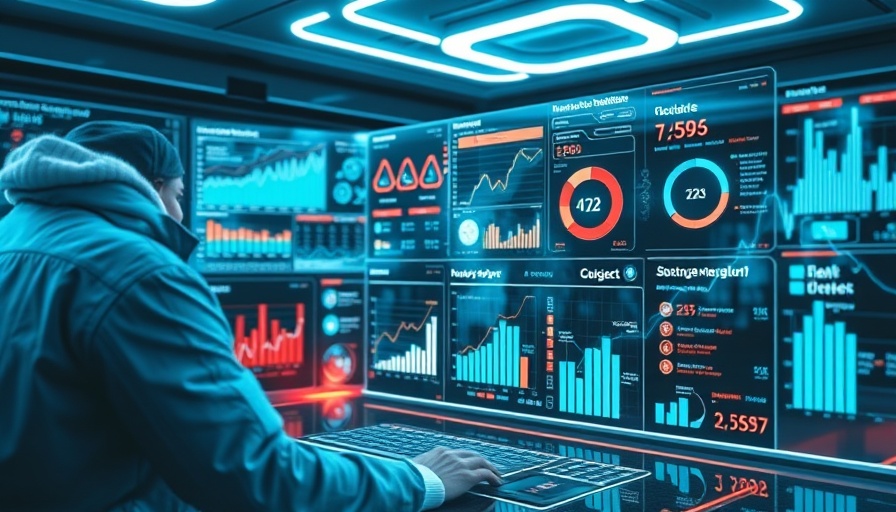 Futuristic digital marketing trends 2025 workspace