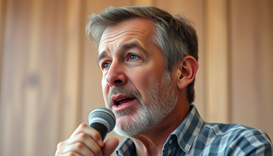 Man discussing three steps to build wealth.