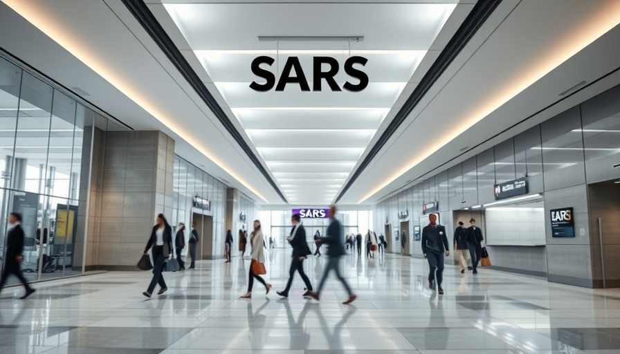 SARS office lobby related to suspended VAT increase South Africa.