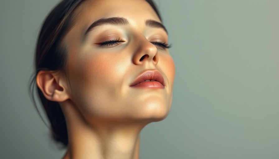 Serene woman with smooth skin demonstrating wrinkle prevention.