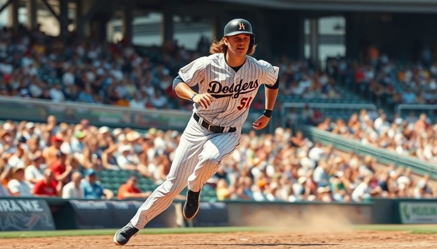 Dynamic baseball player in action highlighting mental health in sports.