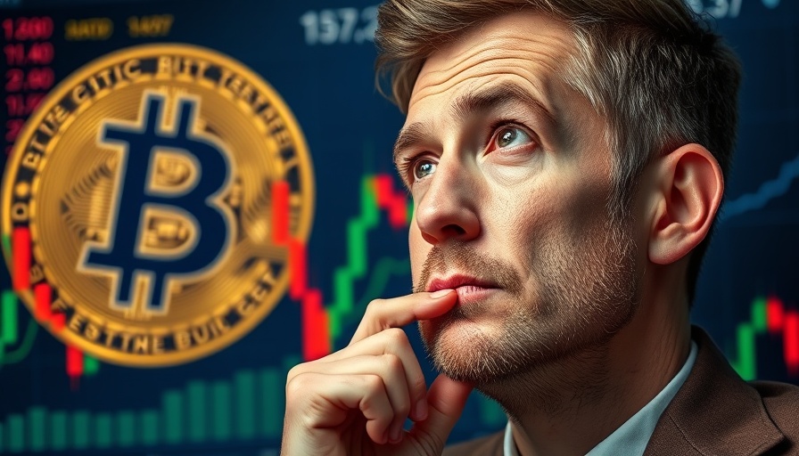 Bitcoin Price Prediction, person contemplating fluctuations.