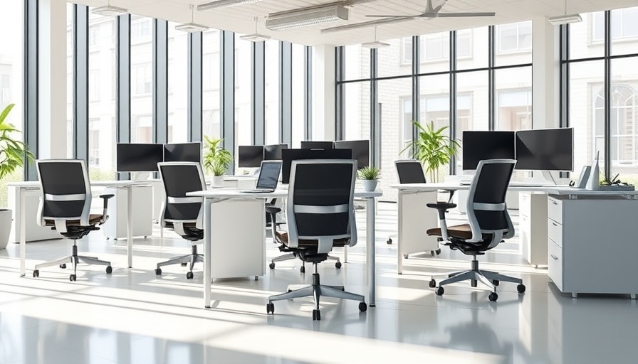 Modern office furniture for SARS tender setup