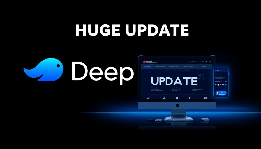 Deepseek Prover V2 Update announcement with whale logo.