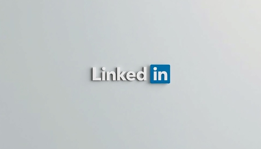 Sleek LinkedIn logo symbolizing record engagement.