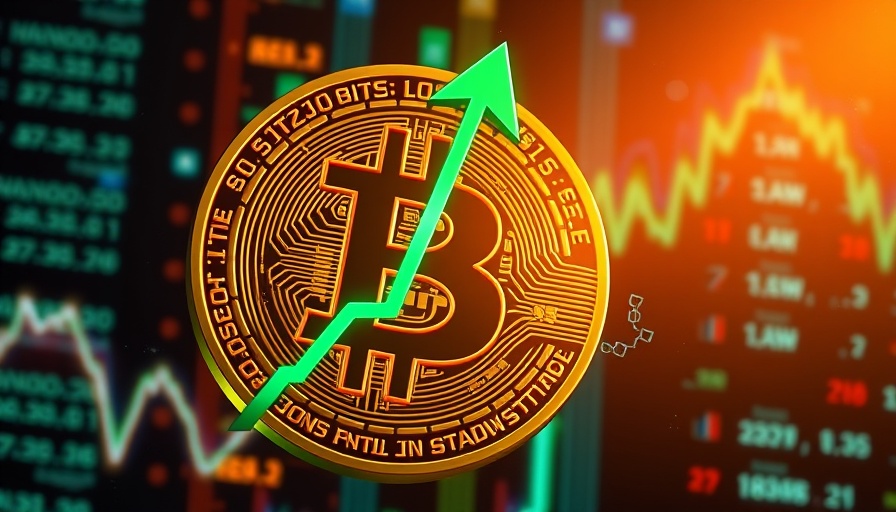 Bitcoin Outshines Recession Fears with rising trend visual.