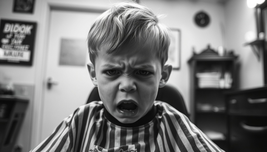 Fear versus Anxiety Mindfulness Techniques illustrated by child's haircut fear.