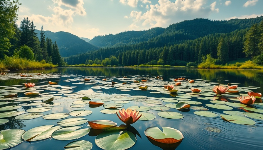 Commitment to Audience-Building in Contemporary Art reflected in serene landscape.
