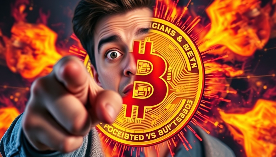 Bitcoin price predictions excitement with fiery graphics.