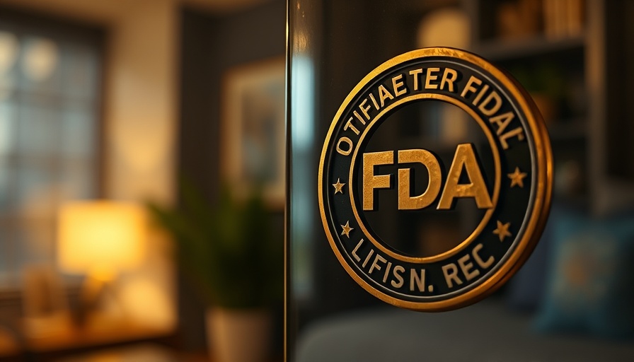 Official FDA seal representing authority and regulation.