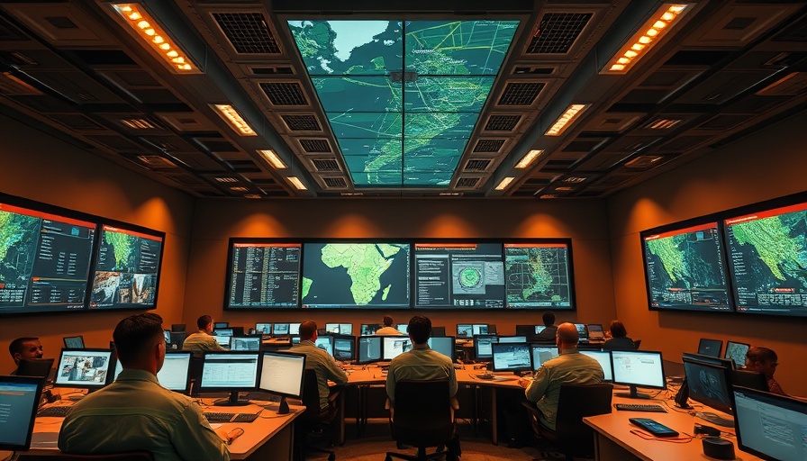 Ping An Emergency Assistance center with staff monitoring screens