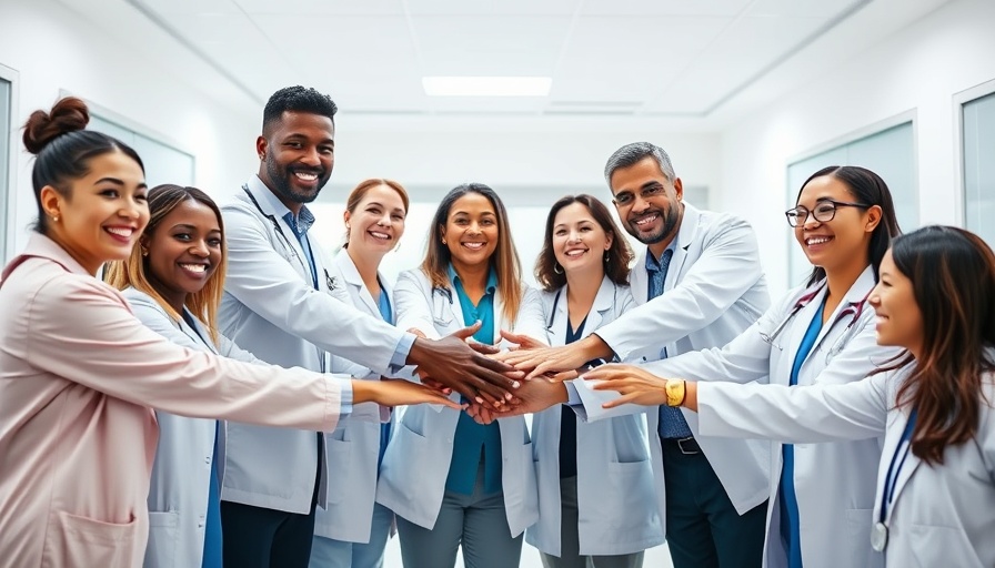 Primary Care Doctors in Dallas united in teamwork.