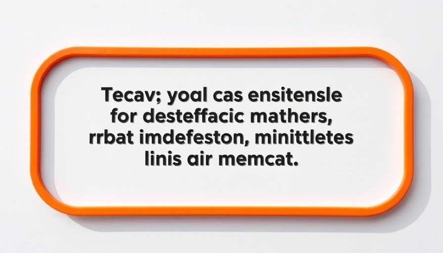 Inspirational quote on AI-driven ABM in marketing on orange background.