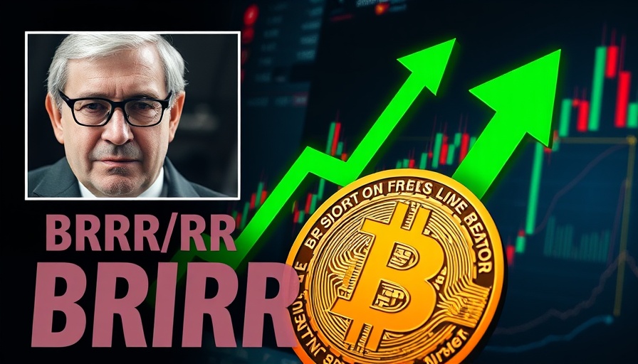 Bitcoin God Candle Global FOMO with Bitcoin logo and upward arrow