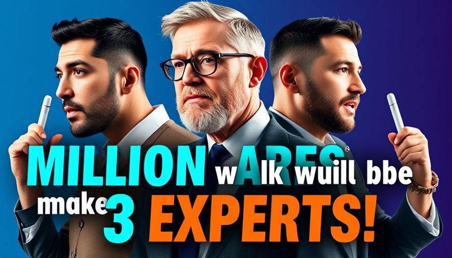 Dynamic Bitcoin investment thumbnail with experts and bold text.