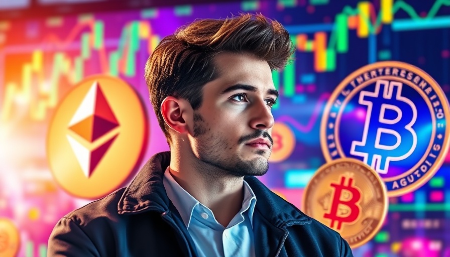 Ethereum and Bitcoin symbols with May 7 date, hinting at market activity.