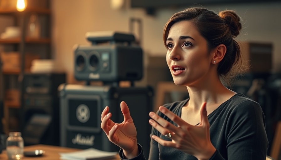 Confident woman discussing Memecoins on Solana in a warm setting.
