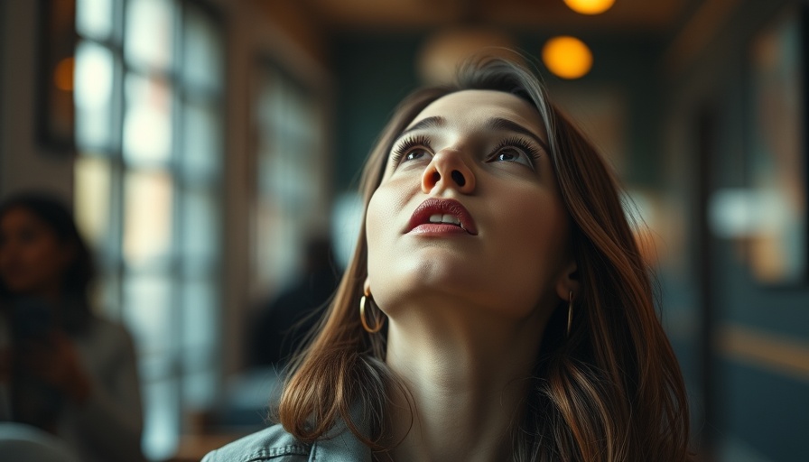 Expressive woman illustrating mastering impulse control in vibrant colors and soft lighting.