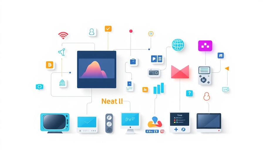 AI creative evolution graphic representing digital marketing trends 2025.