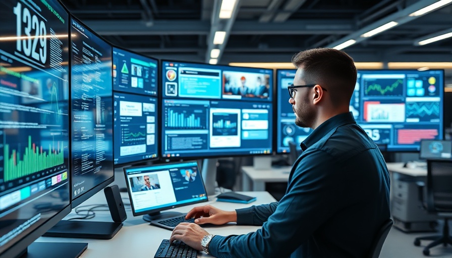 Modern workspace showcasing SARS digital platform upgrades.
