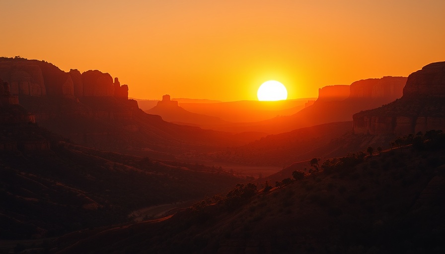 Majestic Northern Territory landscape with sunlit mountains.
