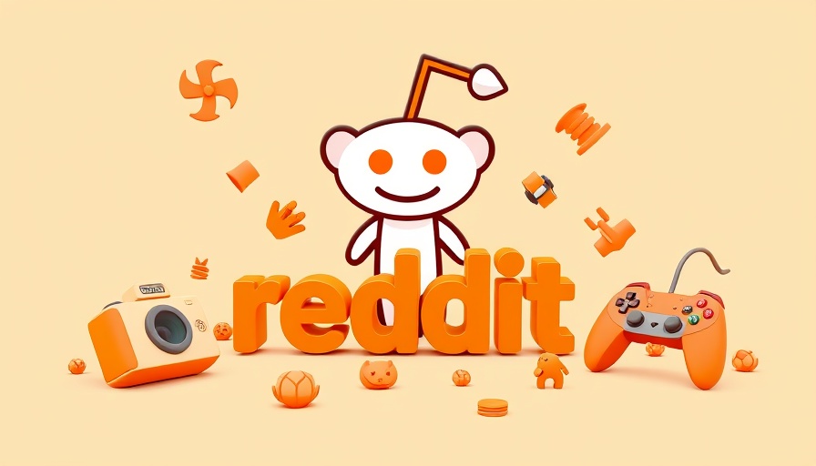 Colorful 3D icons with Reddit logo for website design inspiration.