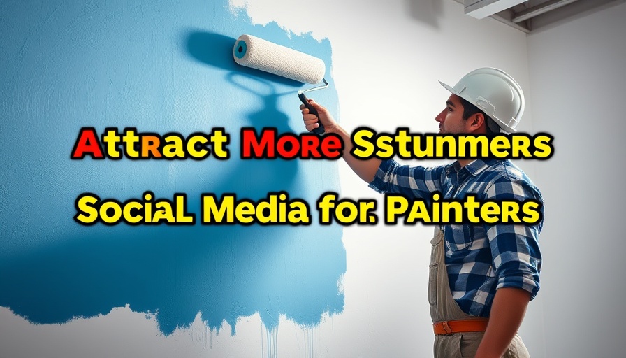 Social media marketing for painters: attract more customers with social media.