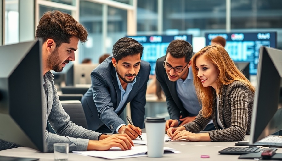 SARS Digital platform upgrades illustration with team collaboration