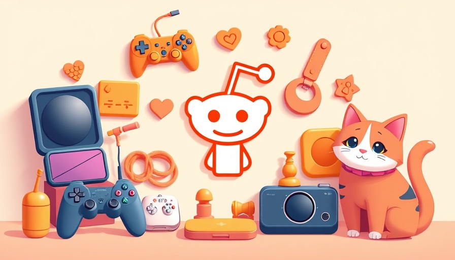 Burn-and-churn agency concept with vibrant orange icons and Reddit logo.