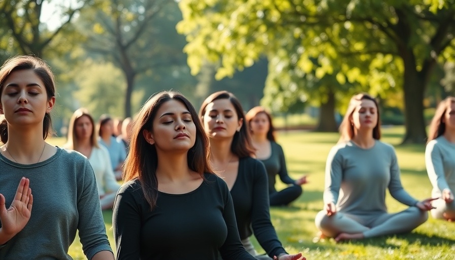 Mindfulness-based therapies in addiction recovery: serene group meditation in a park