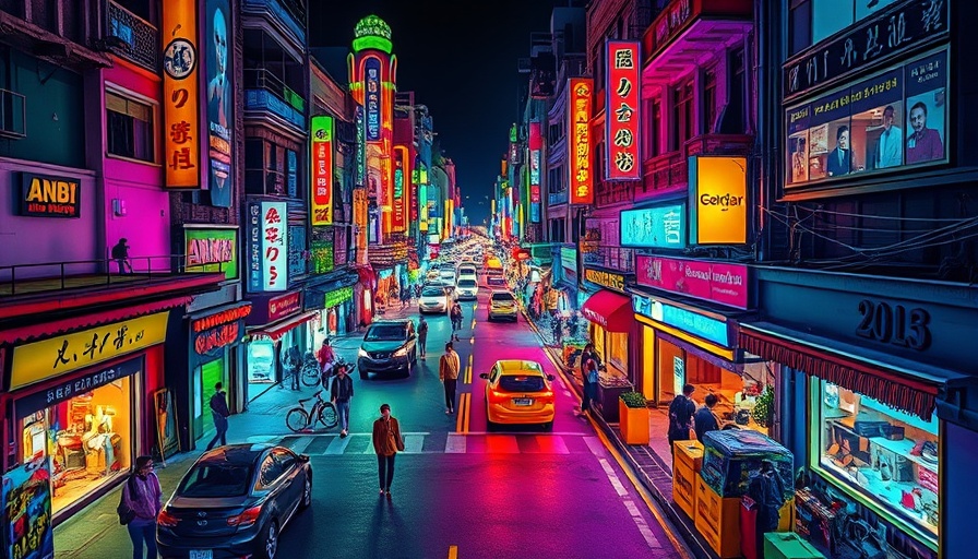 Colorful lidar point cloud scene depicting Luminar lidar technology.