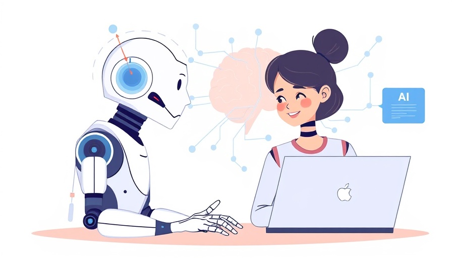 SEO is Dead concept illustration with AI and human integration