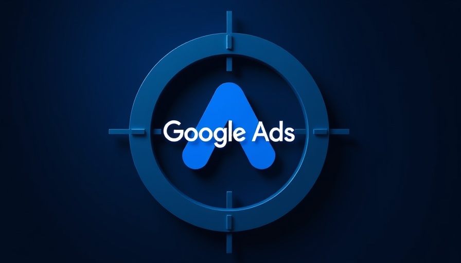 Illustration depicting Google Ads targeting strategies with logo.