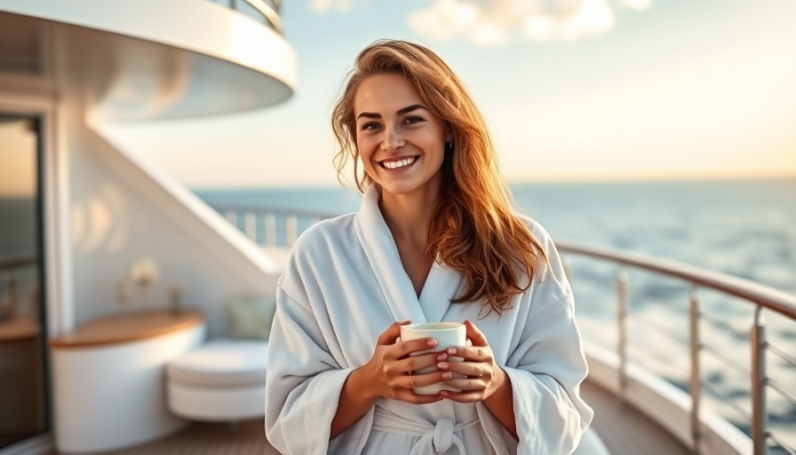 Woman enjoying yacht charter experience with ocean view.
