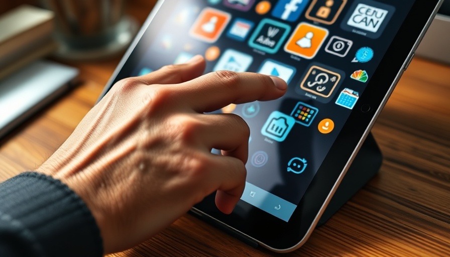 Paid Advertising Strategies concept with tablet and digital icons.