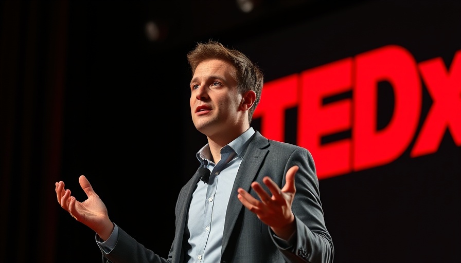 TEDx speaker discussing potential for World War III.