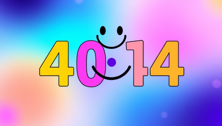 Error Code 404 Fix vibrant error page with smiley face.