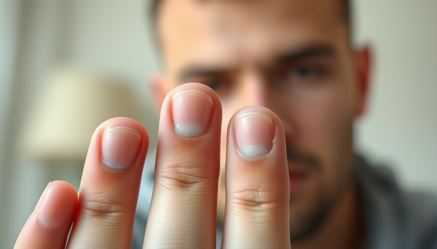 Close-up fingers and face, illustrating EMDR therapy.
