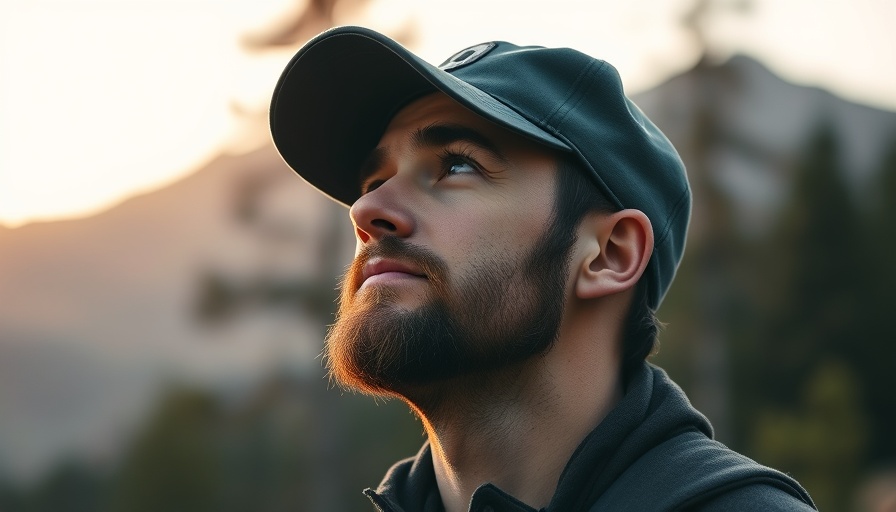 Pensive man outdoors reflecting on relapse prevention triggers.