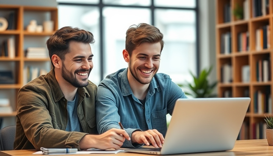 Guide Clients to the Best WordPress Solutions with engaged teamwork on a laptop.