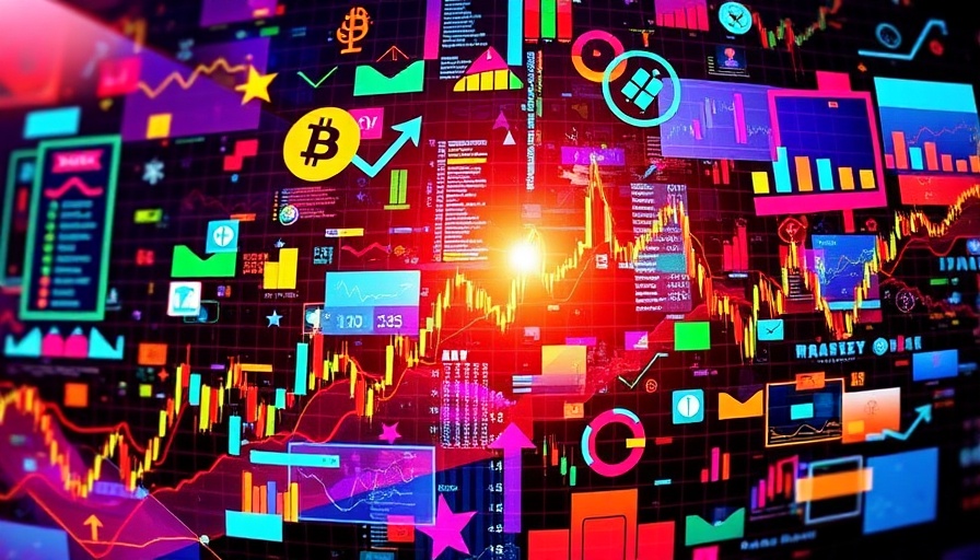 Bitcoin price surge highlighted in vibrant digital collage.